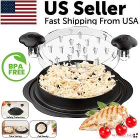 Large Chicken Shredder Tool Twist Meat Shredding Grinder Handles Non-Slip No BPA Large Chicken Shredder Tool Twist Meat Shredding Grinder Handles Non-Slip No BPA